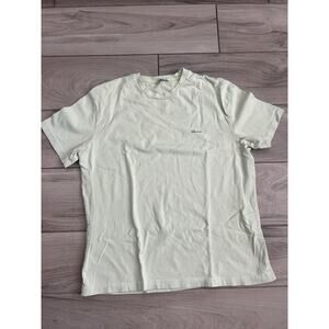 Men’s Size Large Zara Architecture Graphic T-Shirt Light Green KB